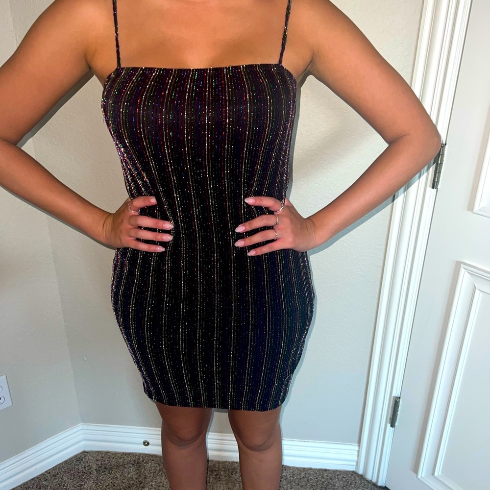 Sparkly Black Dress